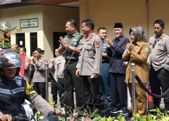 Plh Sekda Virgojanti Hadiri Rangkaian Peringatan HUT Bhayangkara ke-77