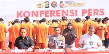 Beraksi di 400 TKP, Polres Metro Tangerang Kota Bekuk 28 Pelaku Curanmor