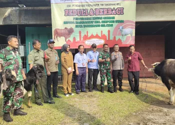 Sambut Idul Adha, PT Indah Kiat Pulp & Paper Tangerang Mill Bagikan Puluhan Hewan Kurban