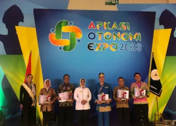 Kabupaten Tangerang Raih Penghargaan Desain dan Dekorasi Booth Terbaik di APKASI Otonomi Expo 2023