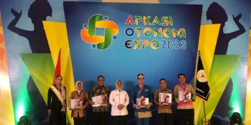 Kabupaten Tangerang Raih Penghargaan Desain dan Dekorasi Booth Terbaik di APKASI Otonomi Expo 2023