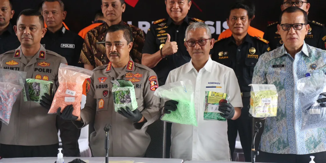 Bea Cukai Bandara Soekarno-Hatta Tangerang Gagalkan Penyelundupan 140 Ribu Ekstasi Dari Belanda dan Brasil