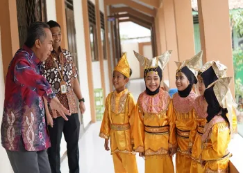 Peringati Hari Pajak, DJP Resmikan Bangunan Baru SD Mauk II