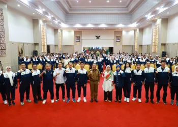 Kontingen Provinsi Banten Peringkat ke-4 Fornas VII 2023 Jawa Barat