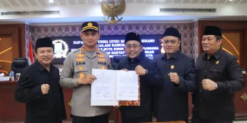 DPRD Kota Tangerang dan Polres Metro Tangerang Kota Kerja sama Bantuan Pengamanan dan Produk Hukum