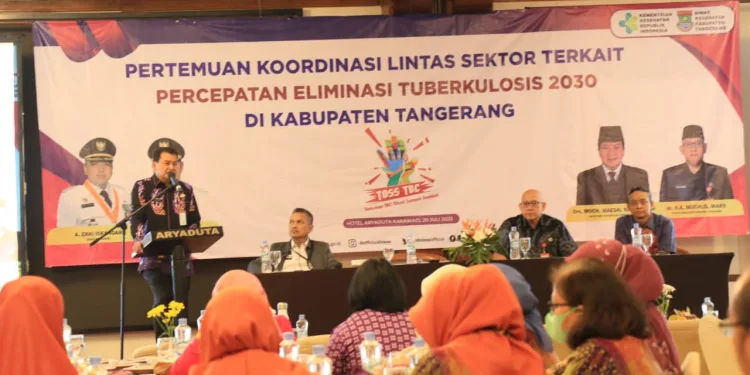 Sekda Maesyal Rasyid Buka Rakor Penanganan Tuberculosis di Kabupaten Tangerang