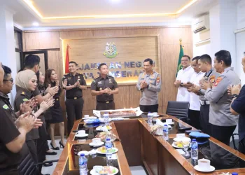 Jalin Sinergi Polri dan Kejaksaan, Kapolres Metro Tangerang Kota Datangi Kejari Tangerang: Selamat Hari Bhakti Adhyaksa