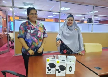 Panpel Fun Walk PWI Pusat HUT Ke-62 IKWI Tersenyum Barang Door Prize Mulai Berdatangan