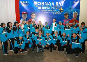 Hari Pertama Pornas Korpri Ke-XVI, Banten Unggul di Tiga Cabor