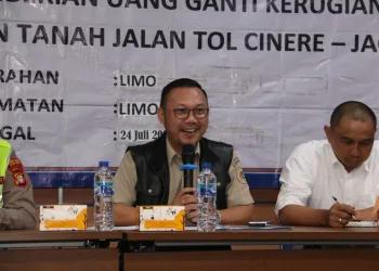 Pemberian Uang Ganti Rugi Pengadaan Tanah Jalan Tol Cinere-Jagorawi Berjalan Mulus