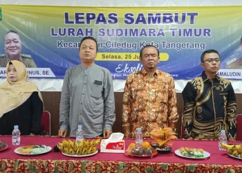 Acara Pisah Sambut Lurah Sudimara Timur Kecamatan Ciledug