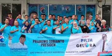 Gelar Deklarasi Bersama, Gelora Kabupaten Tangerang Siap Dukung Prabowo pada Pilpres 2024