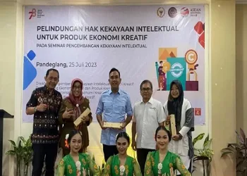 Kepala Dinas Pariwisata & Kebudayaan Pandeglang Hadiri Seminar Pengembangan Kekayaan Intelektual