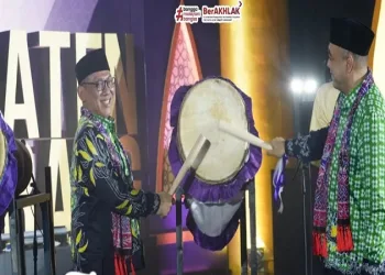 Wali Kota Cilegon Helldy Agustian Hadiri Pembukaan MTQ Ke XX Provinsi Banten