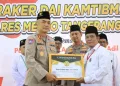 Rapat Kerja Da'i Kamtibmas, Kapolres Metro Tangerang Kota Akui Pemuka Agama Ujung Tombak Pembawa Pesan Damai Hadapi Pemilu 2024