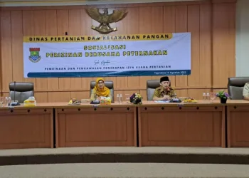 Pelaku Usaha Ternak di Kabupaten Tangerang Ikuti Sosialisasi Perizinan Usaha