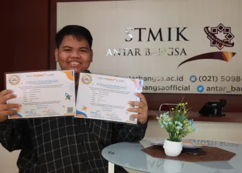 Mahasiswa STMIK Antar Bangsa Raih 2 Medali Emas di Ajang Olimpiade Sains Nasional