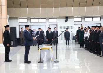 Bupati Tangerang Lantik 258 PNS Jabatan Fungsional dan 4 Pejabat Tinggi Pratama