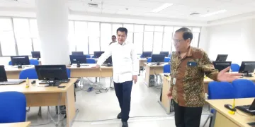 Tahapan Pilkades Serentak 2023, Sekda Kabupaten Tangerang Tinjau Pelaksanaan CAT Bakal Calon Kades