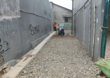 Kerap Terjadi Genangan, Disperkimta Tangsel Lakukan Penataan Jalan dan Drainase di Jombang