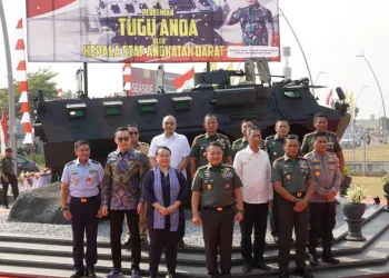 Tugu Panser Anoa Berdiri di PIK 2 Kosambi Tangerang