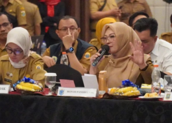 Pada Kick Of Meeting, Bupati Irna Minta Ada Interpensi Khusus Untuk Pandeglang