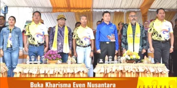 Bupati Hendra Resmi Buka Festival Babukung Tahun 2023