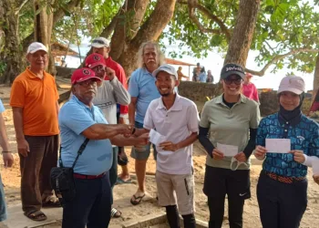Gelar Turnamen Woodball Family Gathering Pantai Carita Banten