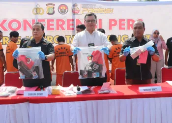10 Pelaku Pemerasan Tamu Hotel di Kota Tangerang Ditangkap