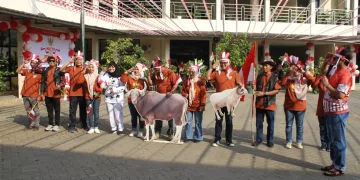 Meriahkan HUT RI Ke-78, Distan Provinsi Banten Gelar Parade Kostum Pertanian