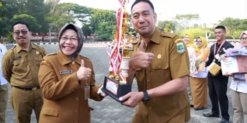 Apel Senin Pagi, Pj Sekda Banten Virgojanti Tekankan Kedisiplinan dan Etos Kerja