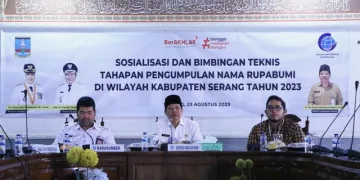 Kemendagri Apresiasi Pemkab Serang Lakukan Pemutakhiran Rupabumi