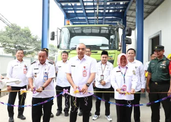 Instalasi Pengujian Tangki Ukur Mobil Dan Pengujian Meter Air Disperindag Kabupaten Tangerang Diresmikan