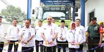 Instalasi Pengujian Tangki Ukur Mobil Dan Pengujian Meter Air Disperindag Kabupaten Tangerang Diresmikan