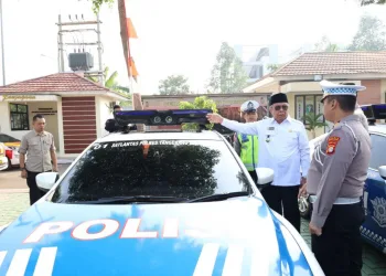 Pemkot Tangerang Selatan Serahkan Tiga Unit ETLE Mobile ke Polres Tangsel