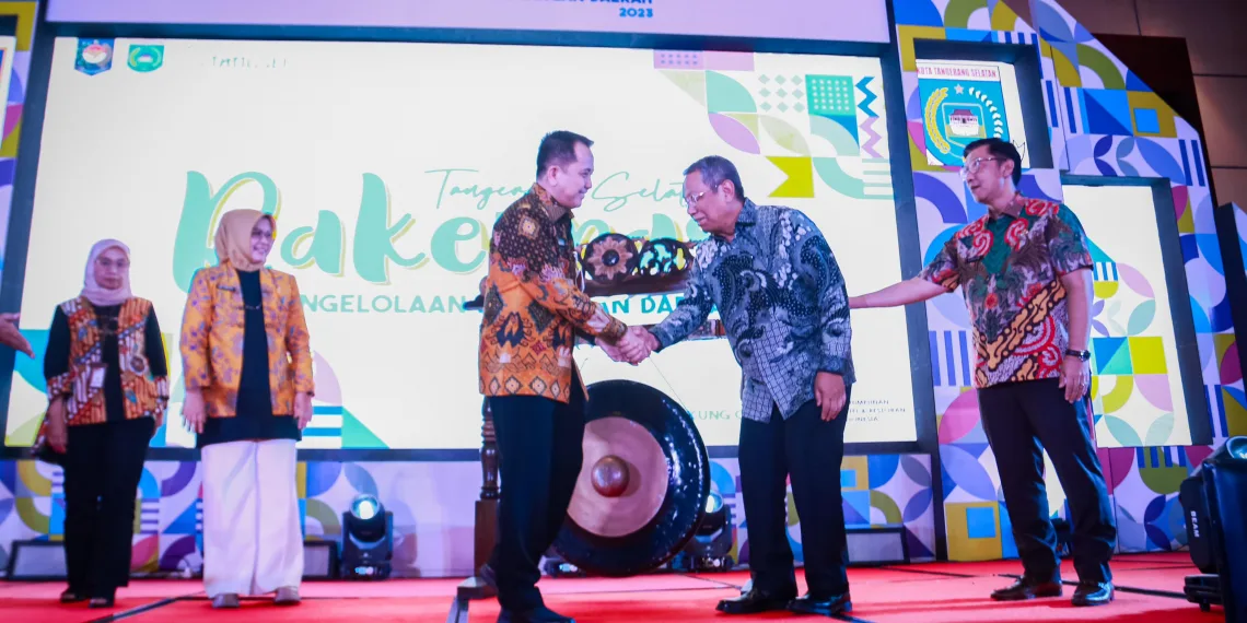 Pemkot Tangsel Tanggung Seluruh Biaya Rakernas Pengelolaan Keuangan Daerah 2023 di Serpong