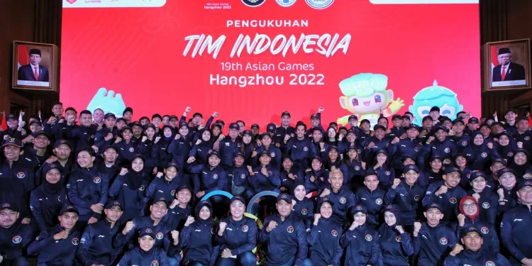 413 Atlet Indonesia Siap Berlaga di Asian Games 2022 di Hangzhou China