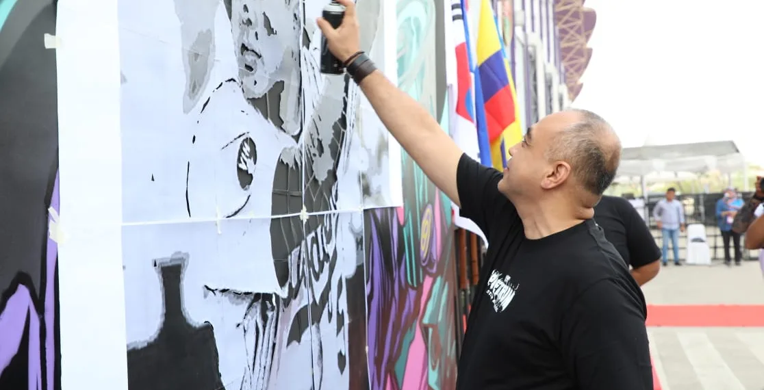 Bupati Tangerang Buka Festival Mural dan Grafiti Percantik Jalan Raya Legok – Karawaci Tangerang