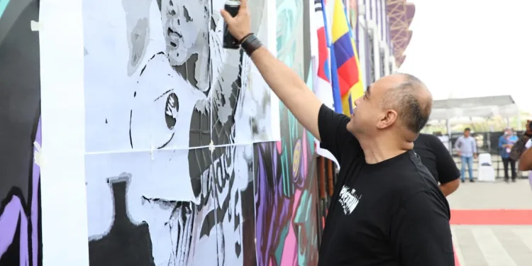 Bupati Tangerang Buka Festival Mural dan Grafiti Percantik Jalan Raya Legok – Karawaci Tangerang