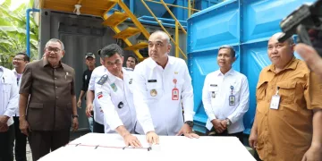 Bupati Tangerang Resmikan Instalasi Pengolahan Air Skala Kecil