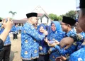 Bupati Tangerang Ikuti Apel Terakhir, Zaki Iskandar