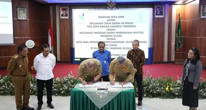 Perumdam TKR Kabupaten Tangerang Tambah Pasokan Air Minum di Tangerang Selatan