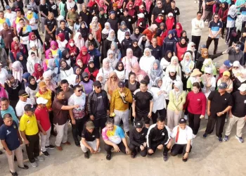 Pemkot Tangsel Kampanyekan Pengurangan Plastik Lewat Senam Bersama