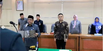 Sekda Lantik Lima Pejabat Pimpinan Tinggi Pratama Esselon IIb