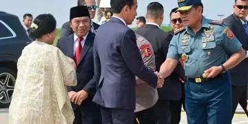 Pj Gubernur Al Muktabar Turut Antar Keberangkatan Presiden Joko Widodo ke India