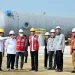Pj Gubernur Banten Dampingi Presiden Jokowi Tinjau Pembangunan PT Lotte Chemical Indonesia