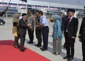 Pj Sekda Provinsi Banten Antar Keberangkatan Wapres RI KH Ma’ruf Amin Kunjungan Kerja ke Tiongkok