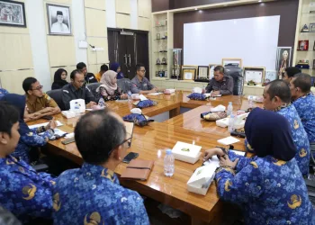 Bawaslu Kota Serang Koordinasi dengan Pemkot Serang untuk Pemilu 2024