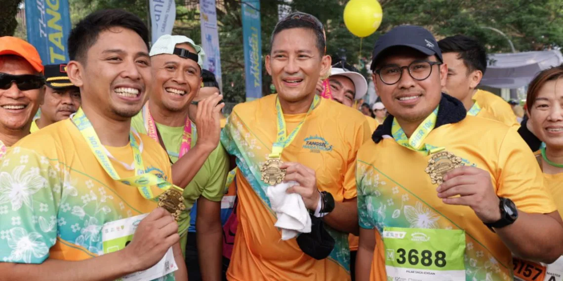 Tangsel Marathon 2023 Berjalan Sukses, Sandiaga Uno Puji Antusiasme Warga