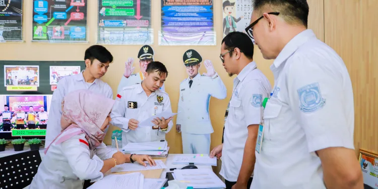 Tim Monev Komisi Informasi Banten Monitorng PPID Pemkot Tangsel